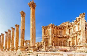 Amman City Tour & Jerash Full Day Round Trip from Airport, Dead Sea or Amman