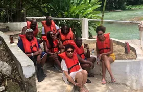 Jamaica Martha Brae Bamboo Rafting with Bus Transportation