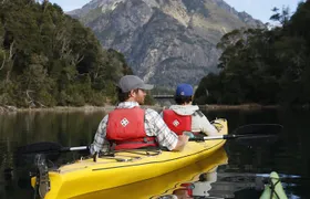 Half a day of kayaking on Lake Moreno in private service