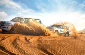 Abu Dhabi: Morning Desert Safari with Camels and Sandboarding