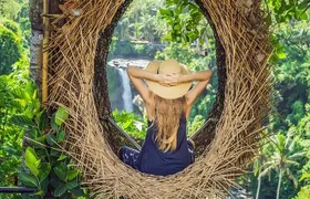 Ubud: Monkey Forest, Jungle Swing, Rice Terrace, and Water Temple