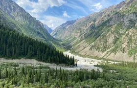 The hiking paradise Ala Archa National Park, 1 day