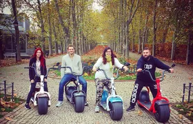 Grand city tour on Scrooser in Prague