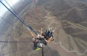 Tandem Flight Paraglider with Instructor + HD