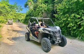 Playa del Carmen Buggy Tour with Cenote Swim and Mayan Village Visit