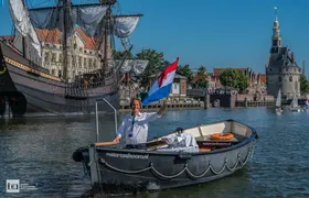 Round trip, Visit The Harbor of the Netherlands with a Electric boat in Hoorn