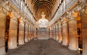 Ajanta and Ellora Caves Same Day from Aurangabad
