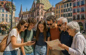 Mulhouse outdoor mystery game in the historic centre