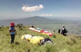 Sky Camp Kijabe, Rift Valley. paragliding