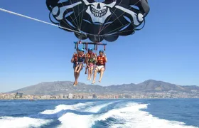 Parasailing flight in Benalmadena
