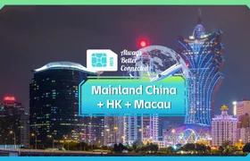 eSIM for Hong Kong, Mainland China and Macau Travels