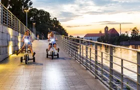 The Grand E-Scooter (3 wheeler) Tour of Wroclaw - everyday tour at 9:30 am