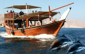 Khasab Dhow Cruise To Musandam Fjords With Lunch Onboard