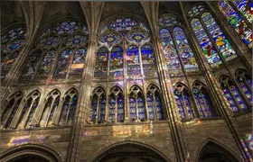 Entrance ticket to the Basilica of Saint-Denis