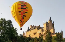 Hot Air Balloon Ride Over Toledo or Segovia with Optional Transport from Madrid