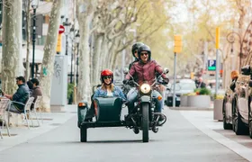 Barcelona Half Day Tour by Sidecar Motorcycle