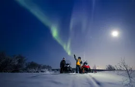 Levi Northern Lights Tour by Snowmobile