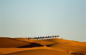 Night In Merzouga Desert, Camel, Jeep, Tent With Private Bathroom