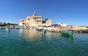 Polignano a Mare boat tour emotions, caves, diving and appetizers