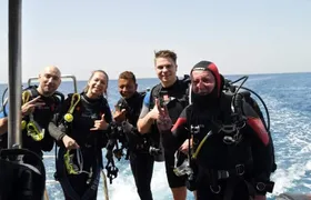 Intro Diving 2 Stops For Beginners with Pick-up and Lunch - Hurghada