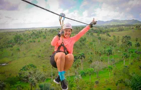 Punta Cana Zipline - 8 lines and a suspenseful hanging bridge