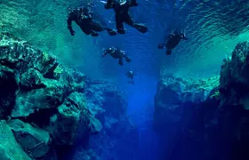Silfra: Snorkeling Between Tectonic Plates Pick Up from Reykjavik
