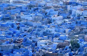 Blue City Heritage Private Walking Tour With Pickup and Drop-Off