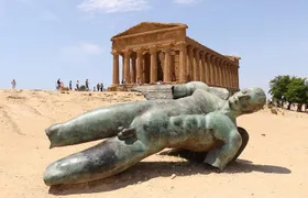 Villa Romana Del Casale in Piazza Armerina and Valley Of Temples in Agrigento