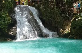 Blue Hole and Dunn's River Falls Private Tour from Montego Bay