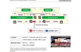 Japan Unlimited WiFi Router - Narita Airport Pickup