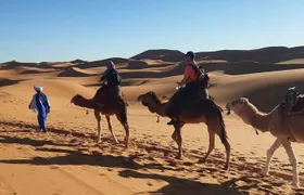 Two Nights in Merzouga Desert Private Tents With Camel ride Jeep