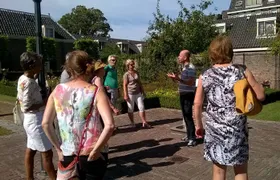 Walking tour of Delft - the city of orange and blue